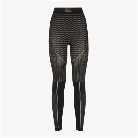 fendi leggings white|fendi leggings black tech fabric.